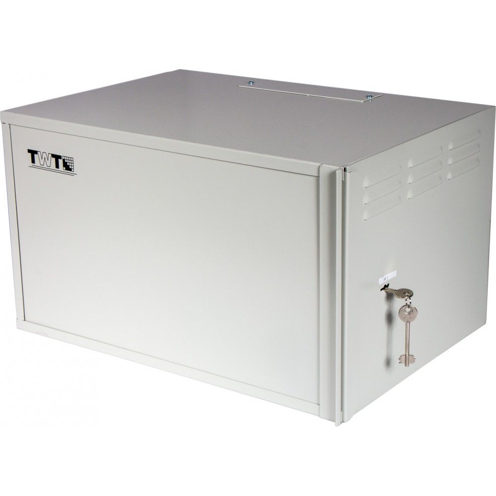 Шкаф телекоммуникационный  TWT-CBWSF-6U-6x4-GY