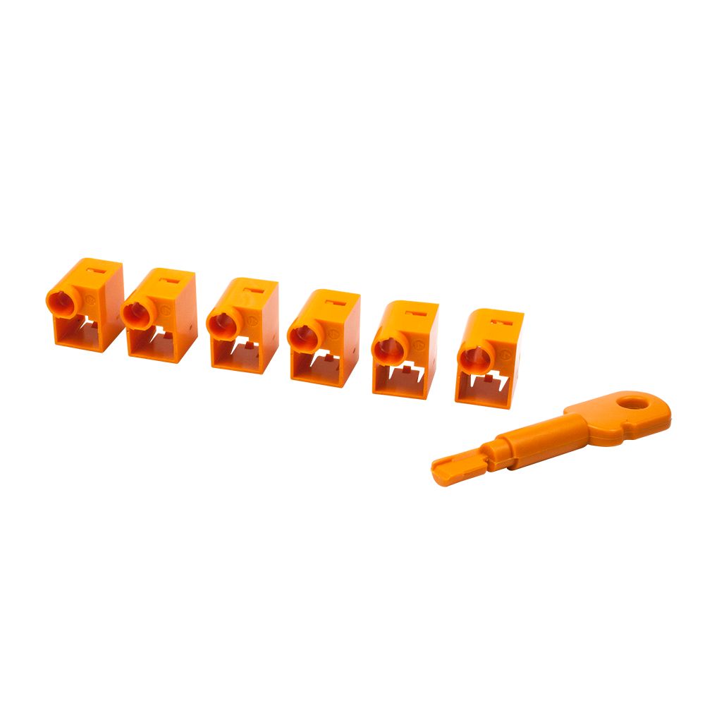 Блокиратор  LAN-SEC45-CL-SET-OR