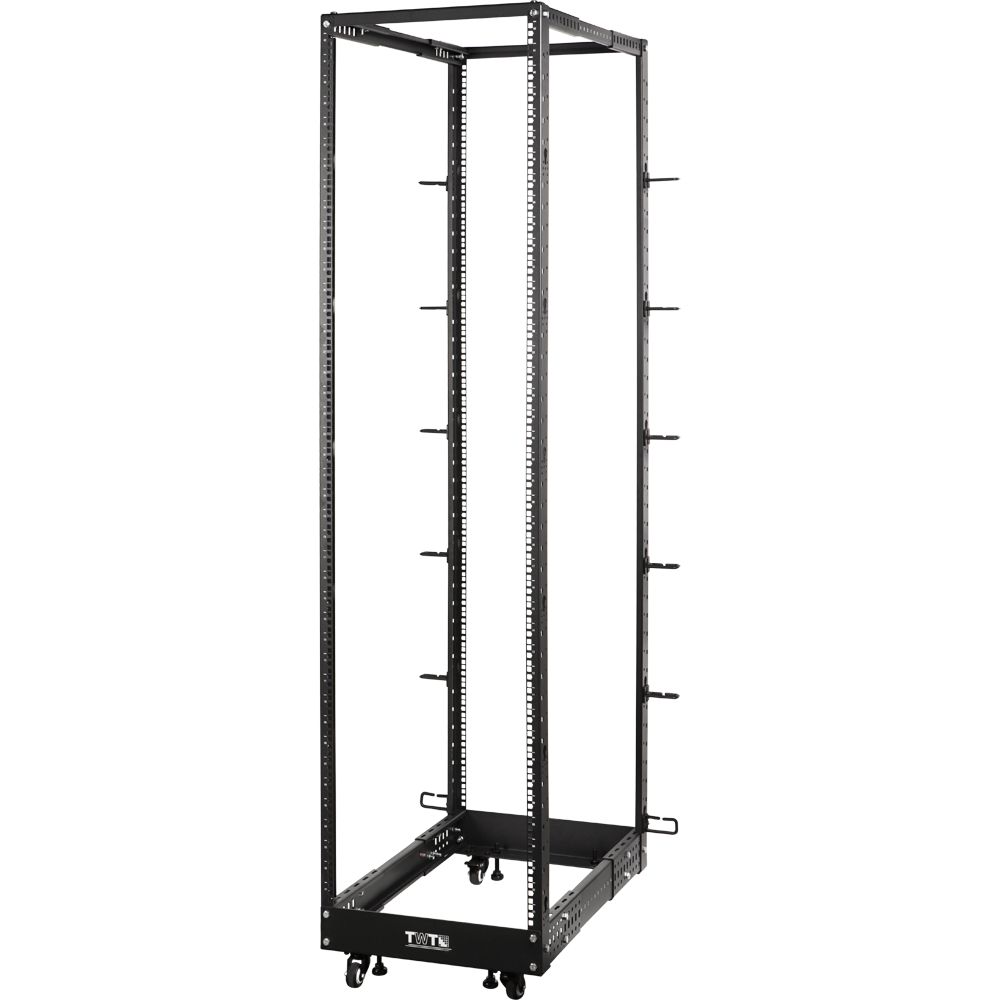 Стойка телекоммуникационная  TWT-RACK2-42U-LT-ADJ