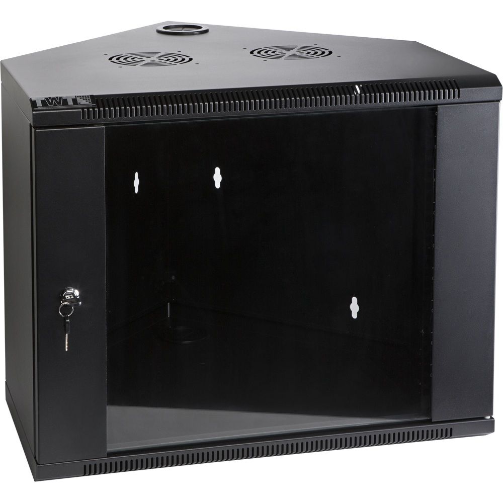 Шкаф телекоммуникационный  TWT-CBWTG-6U-6x6-BK