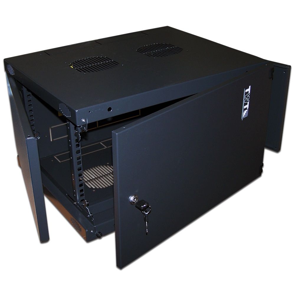 Шкаф телекоммуникационный  TWT-CBWNM-6U-6x6-BK