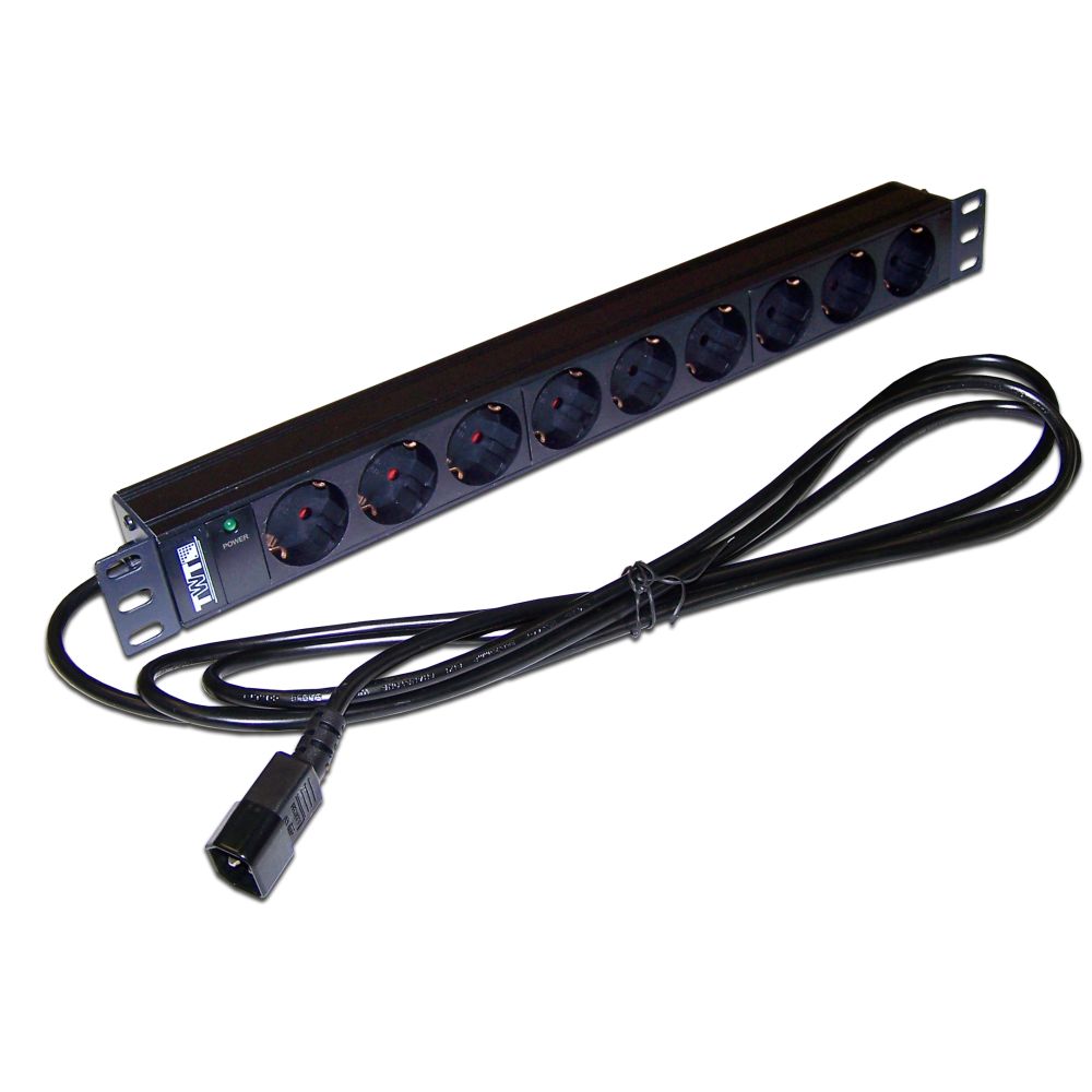 Блок розеток  TWT-PDU19-10A9P4-3.0