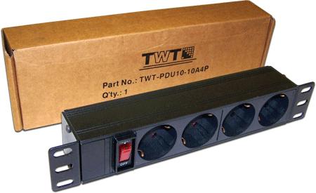 Блок розеток  TWT-PDU10-10A4P