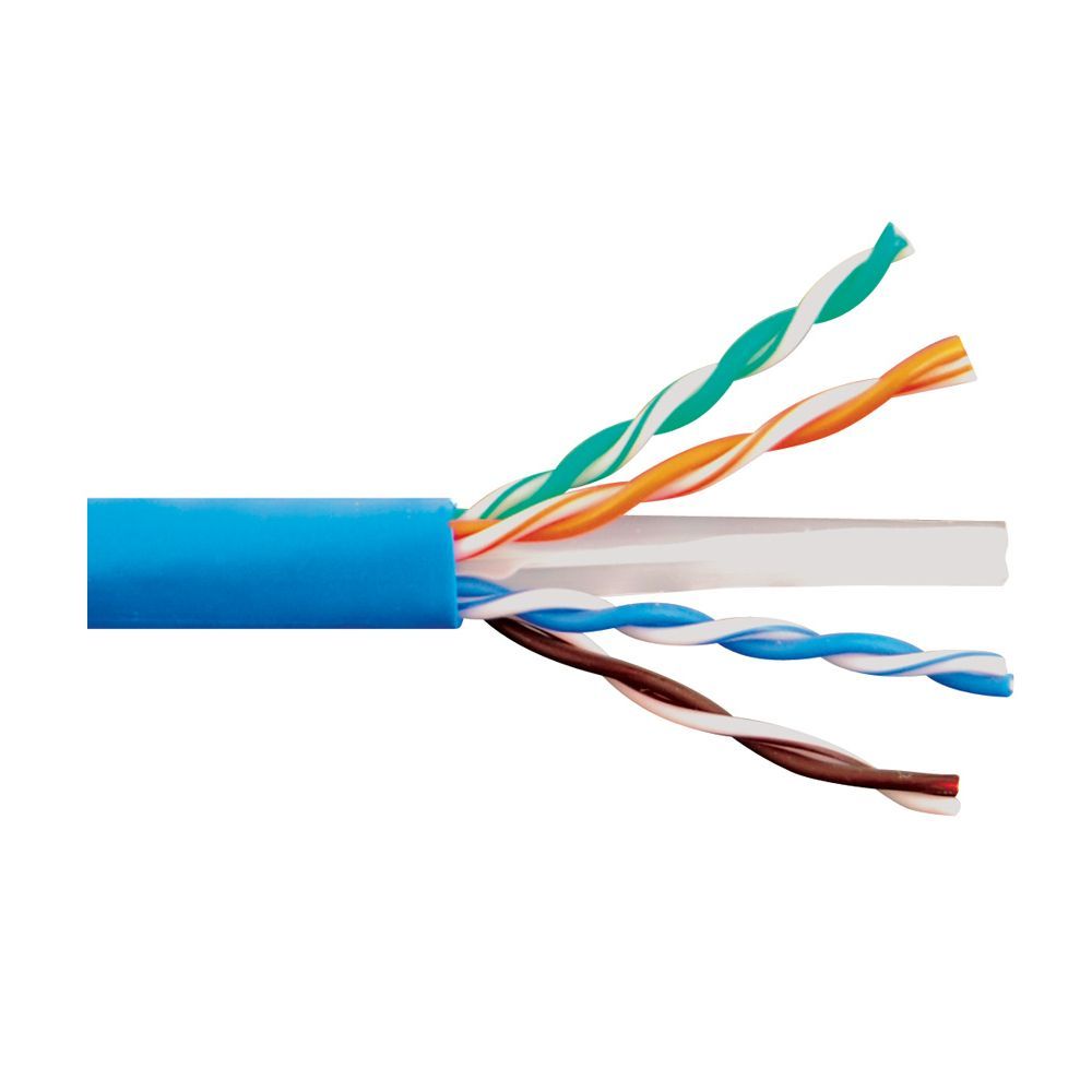 Кабель витая пара  LAN-6EUTP-HFLT-BL