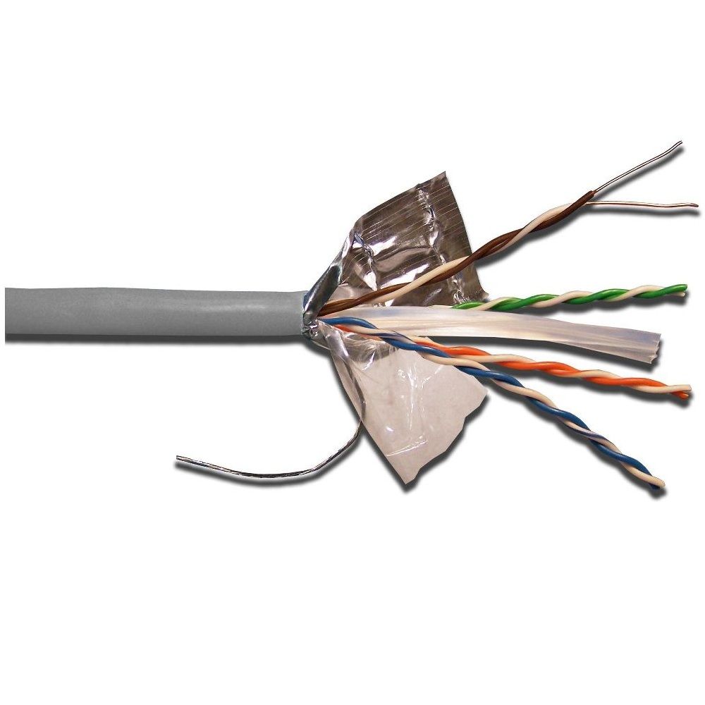 Кабель витая пара  LAN-6EFTP-LSZH-GY