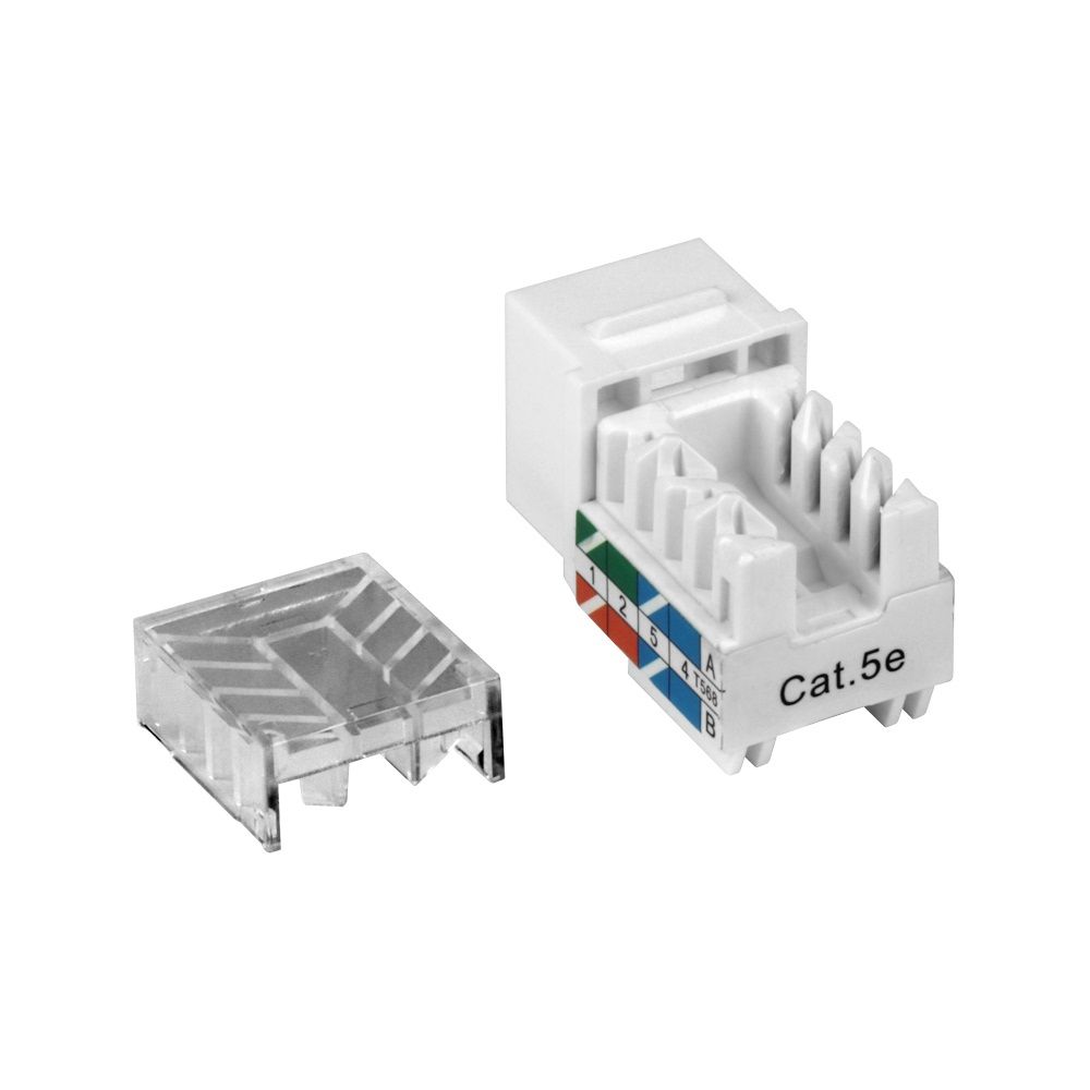 Вставка  TWT-OK45UTP/5E-WH