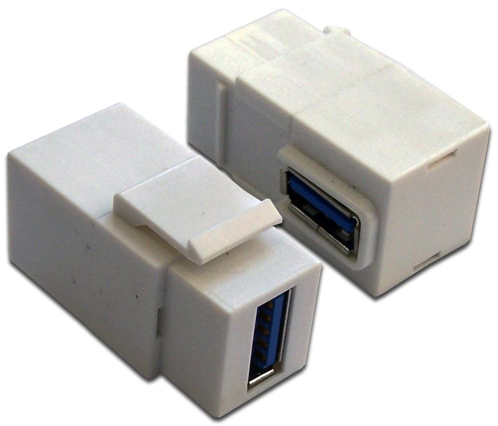 Вставка  LAN-OK-USB30-AA/V-WH