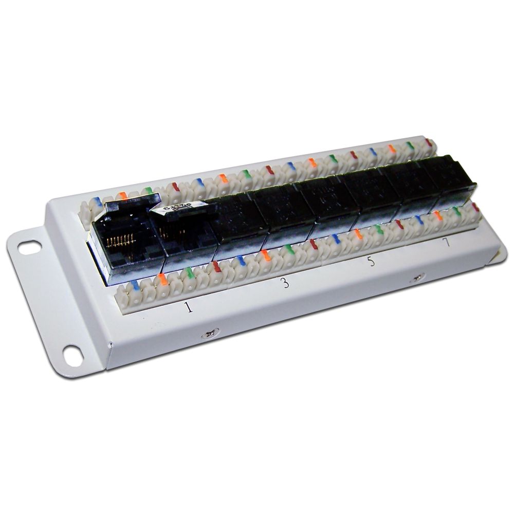 Патч-панель  LAN-HCS-PP8U5E