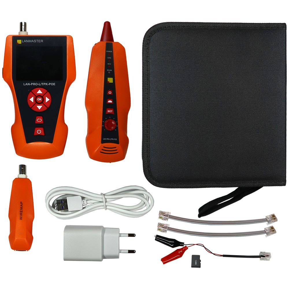Тестер кабельный  LAN-PRO-L/TPK-POE