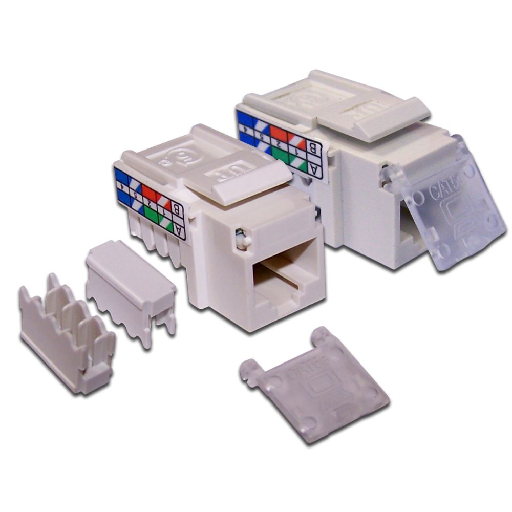 Вставка  LAN-OK45U5E/90-WH