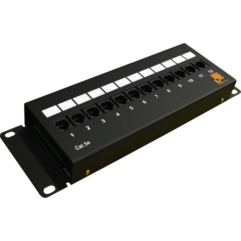 Патч-панель  LAN-PPF12U5E/W