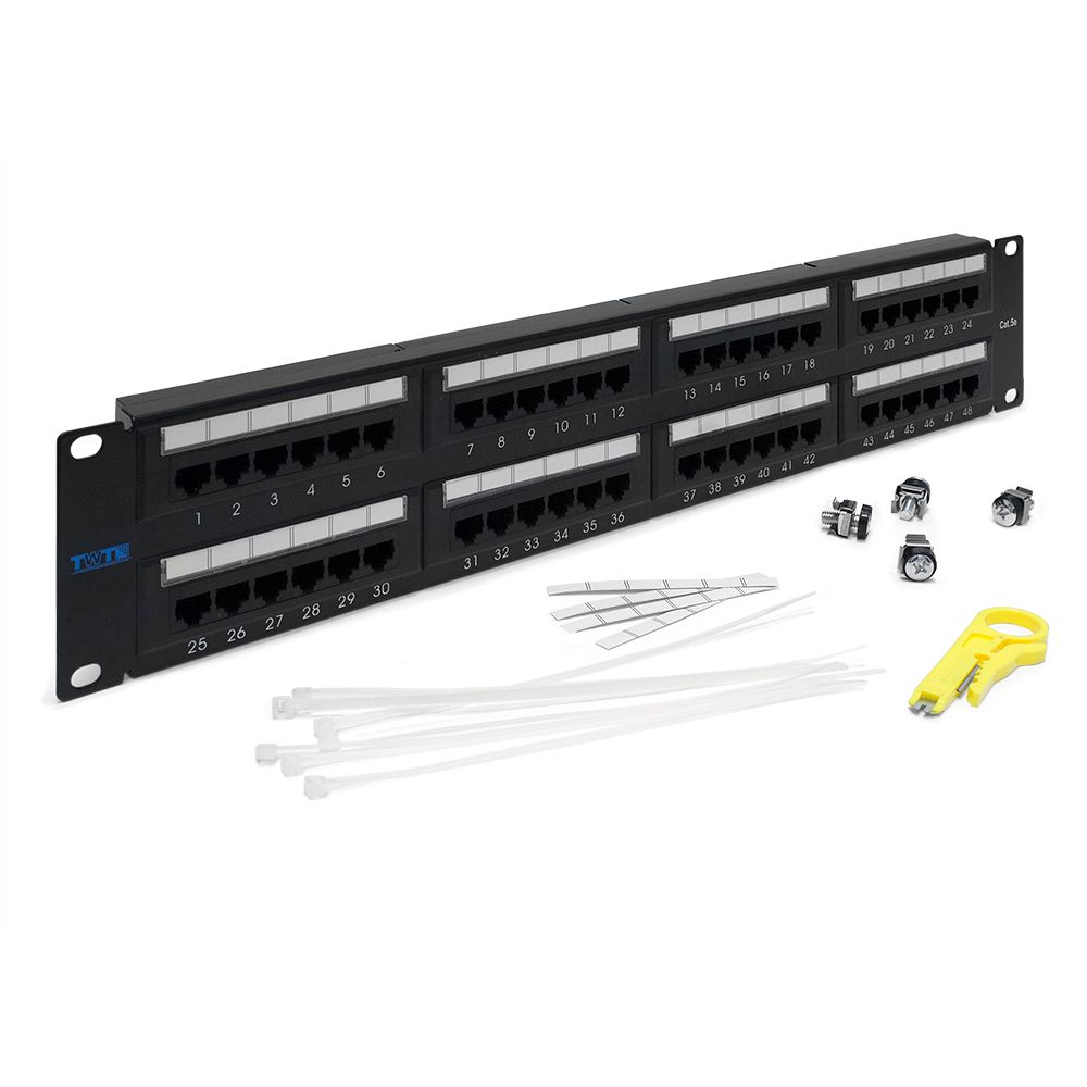 Патч-панель  TWT-PP48UTP