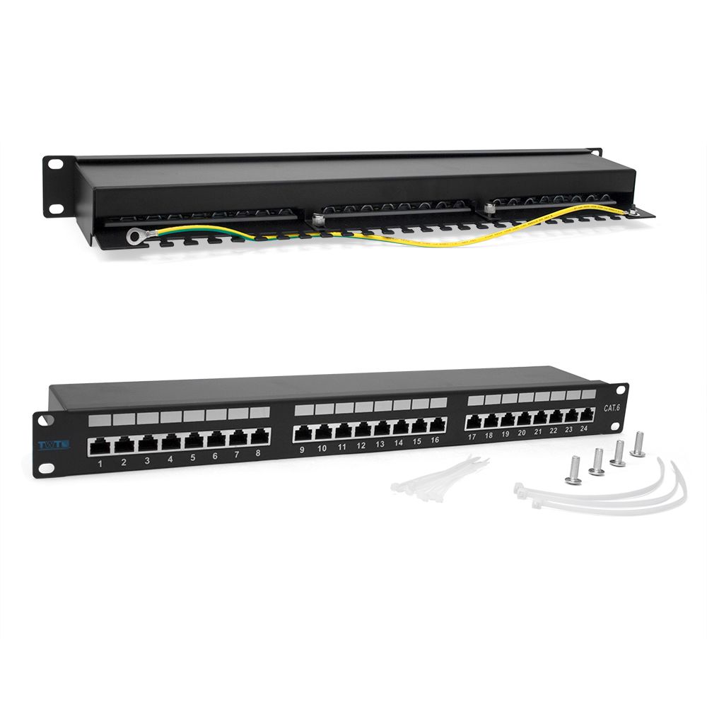 Патч-панель  TWT-PP24STP/6
