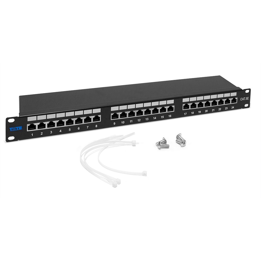 Патч-панель  TWT-PP24STP