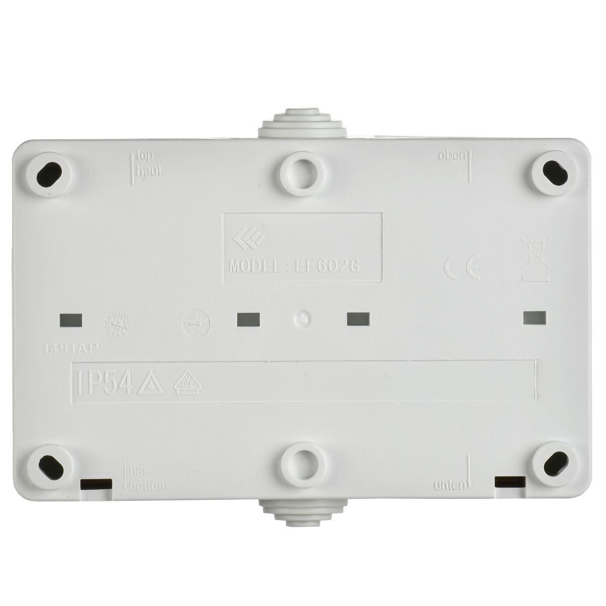 Розетка силовая  ERS22-K01-16-54-DC