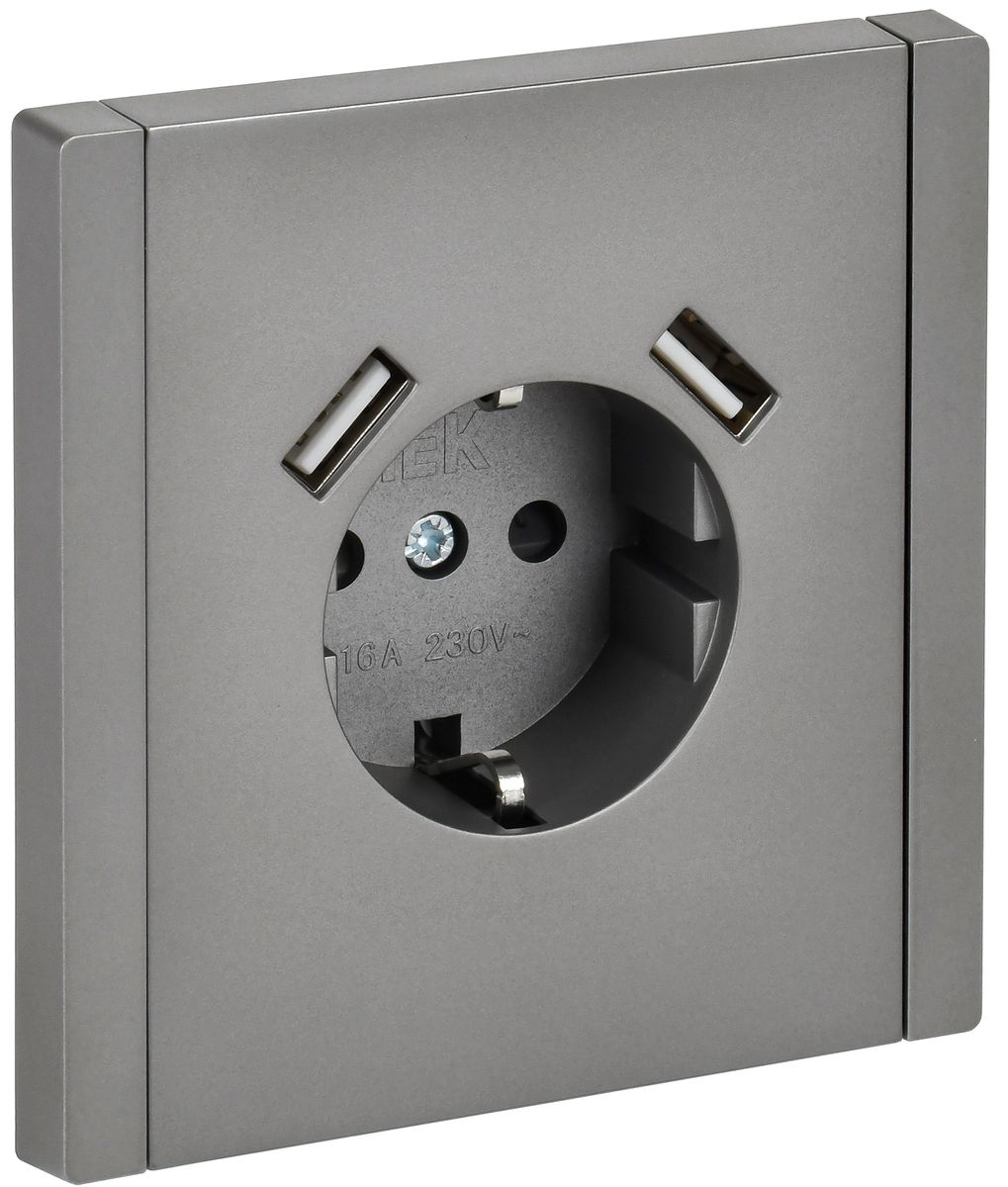 Розетка силовая  FP-R14-16-U21-D31-K46