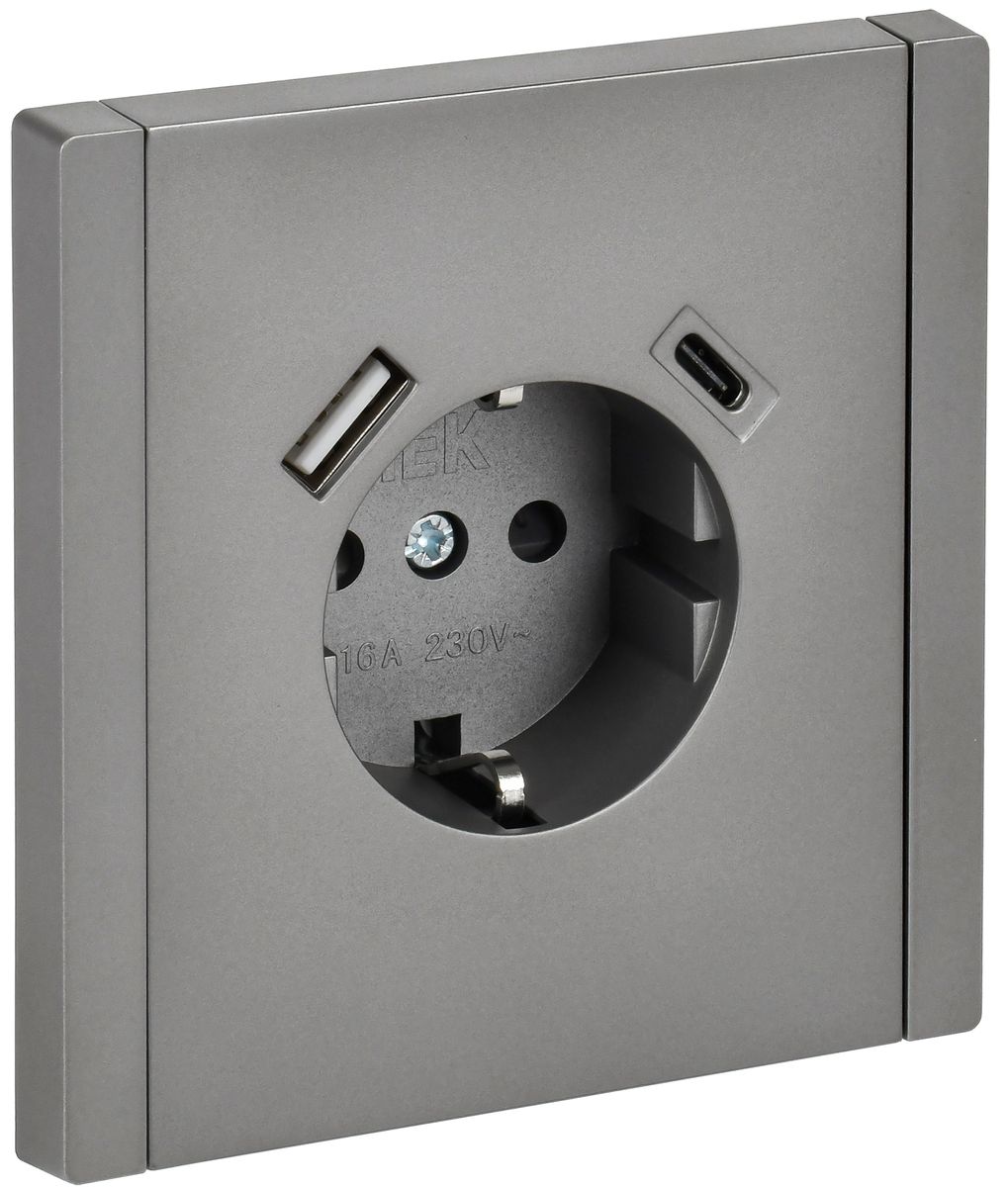 Розетка силовая  FP-R14-16-U22-018-K46