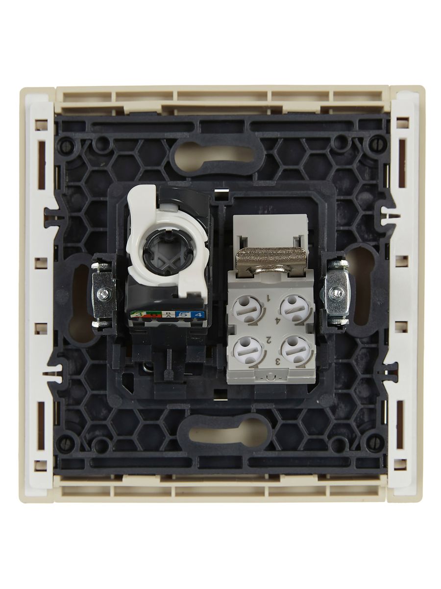 Розетка телекоммуникационная  FP-KT20-O-1-K10