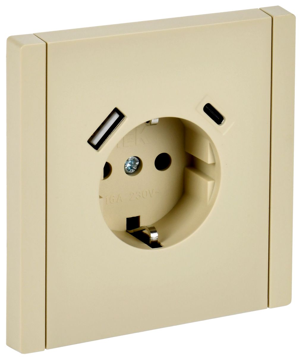 Розетка силовая  FP-R14-16-U22-018-K10