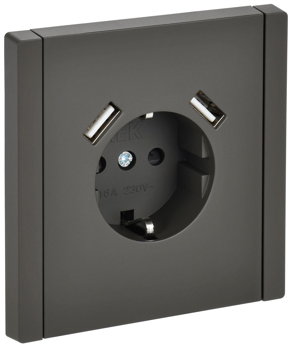 Розетка силовая  FP-R14-16-U21-D31-K03