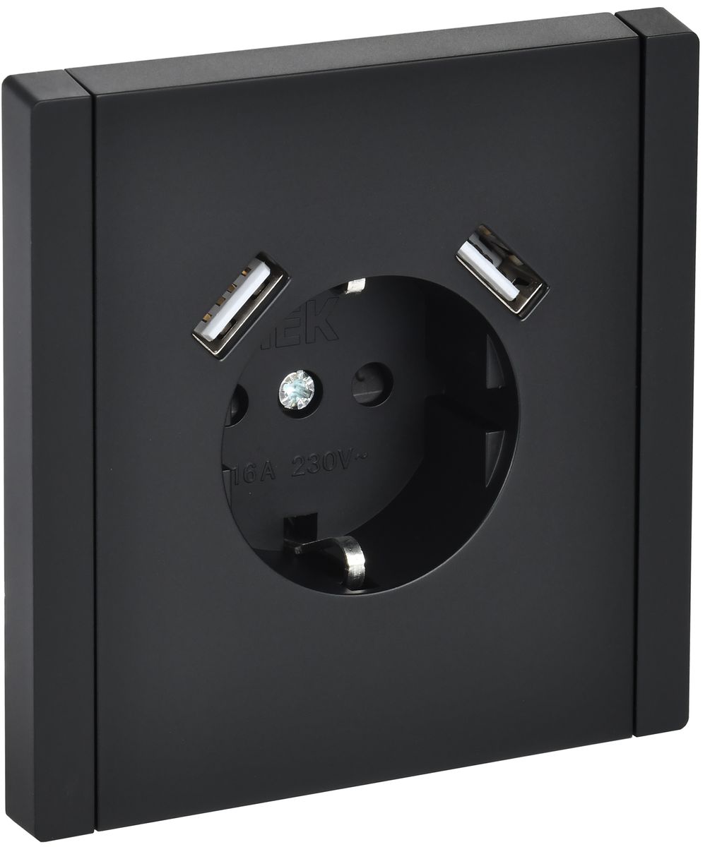 Розетка силовая  FP-R14-16-U21-D31-K02