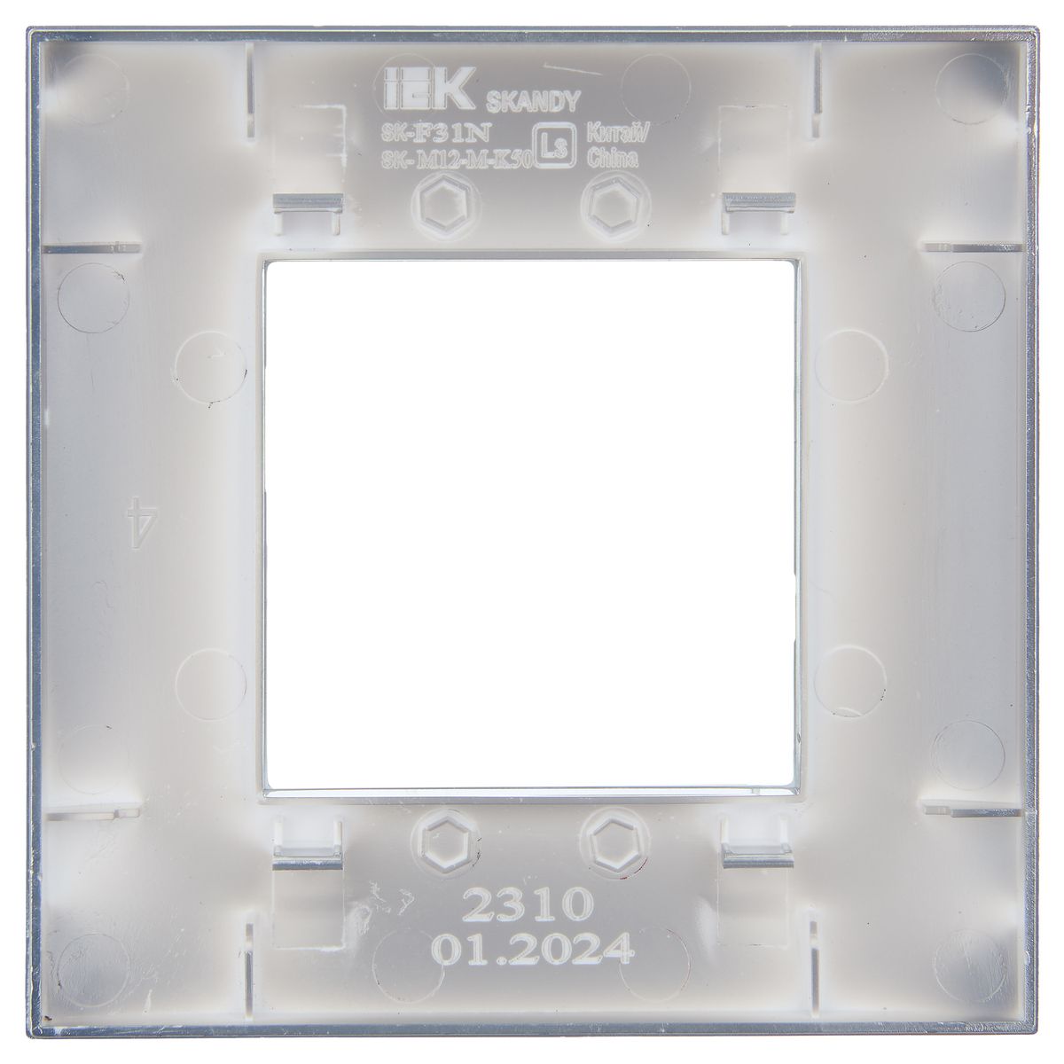 Рамка розетки SK-F31N SK-M12-M-K50