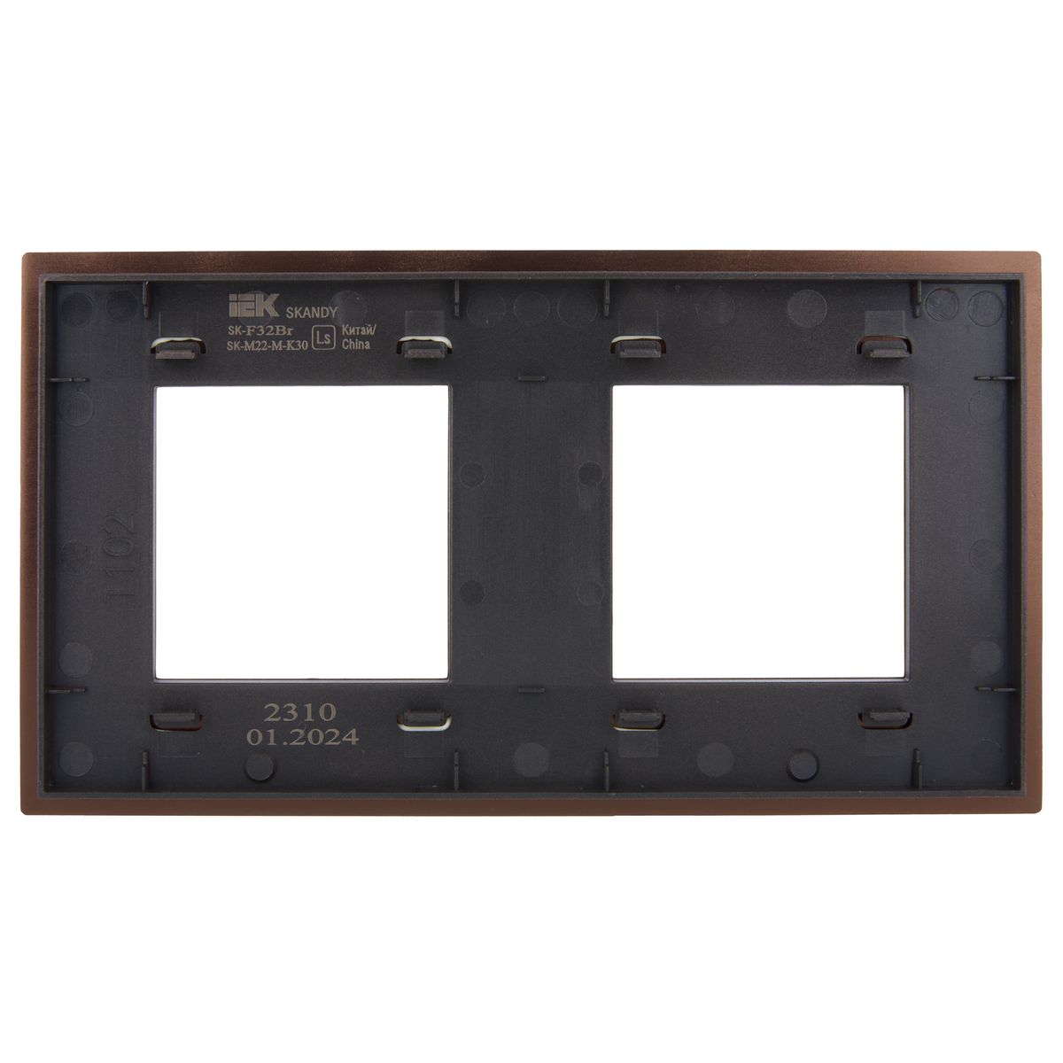 Рамка розетки SK-F32Br SK-M22-M-K30