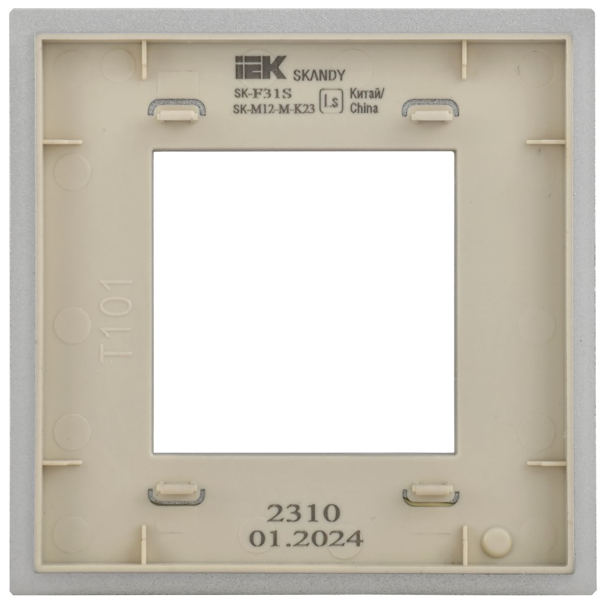Рамка розетки SK-F31S SK-M12-M-K23