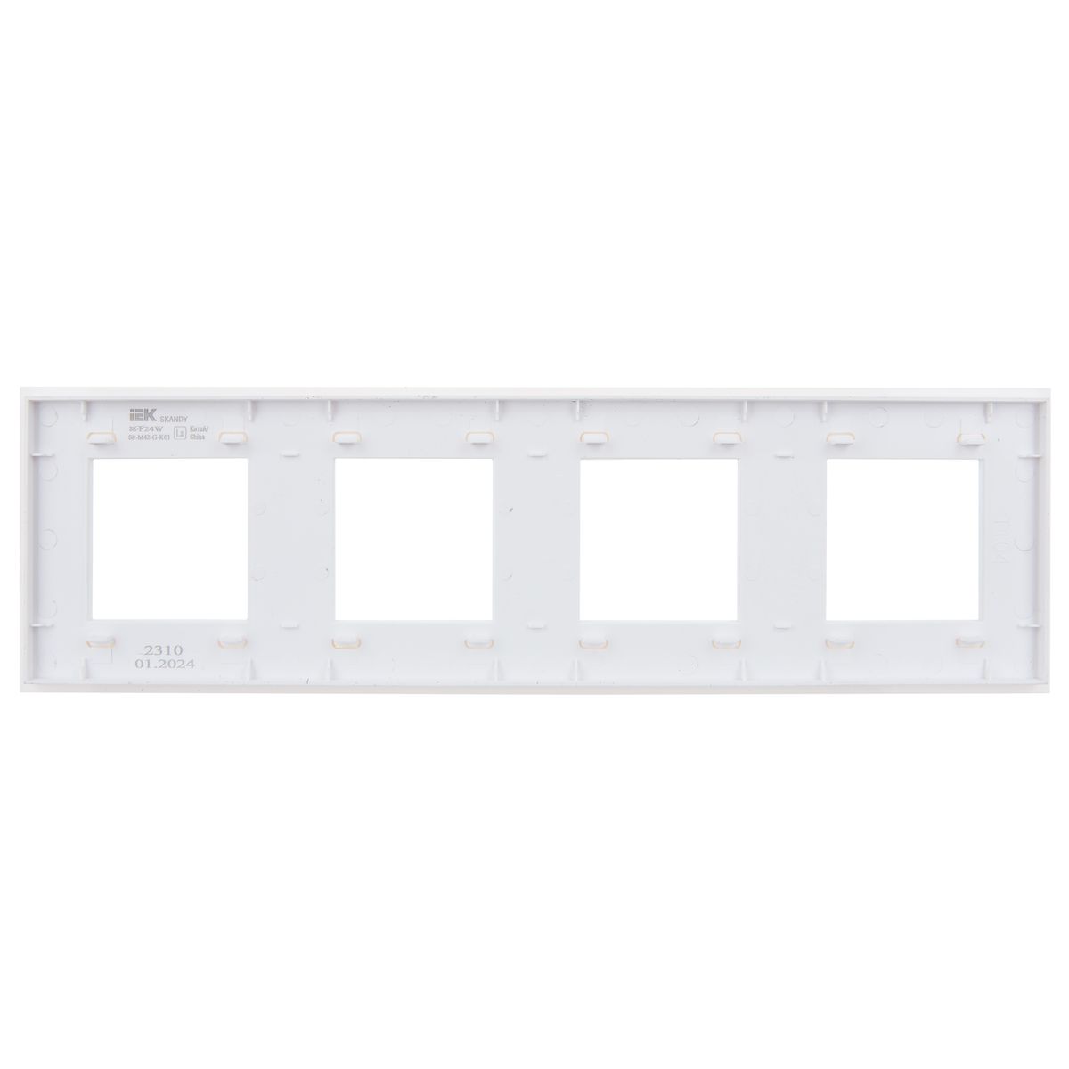 Рамка розетки SK-F24W SK-M42-G-K01
