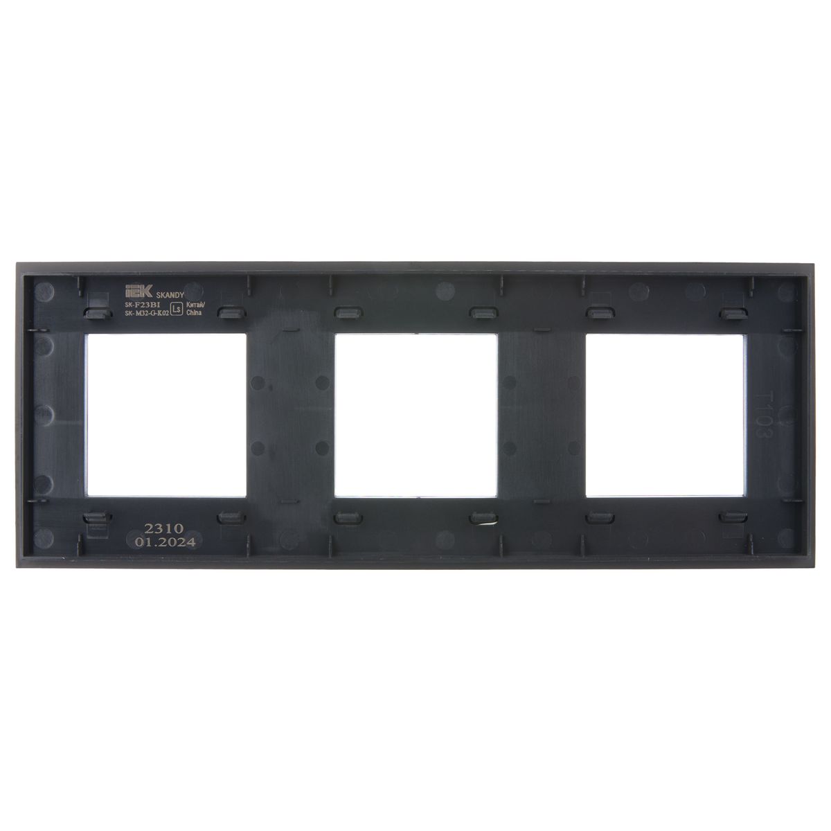 Рамка розетки SK-F23Bl SK-M32-G-K02