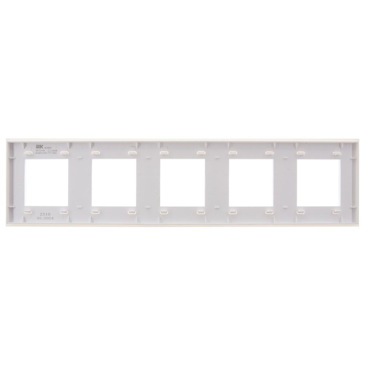 Рамка розетки SK-F25W SK-M52-G-K01