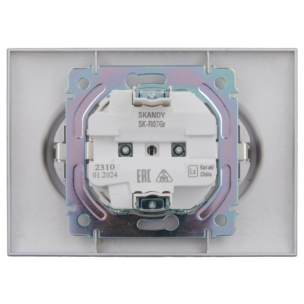 Розетка силовая  SK-R24-16-K03-F