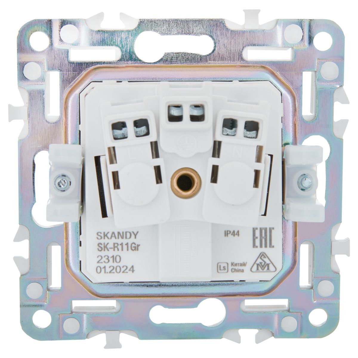 Розетка силовая  SK-R16-16-44-K03