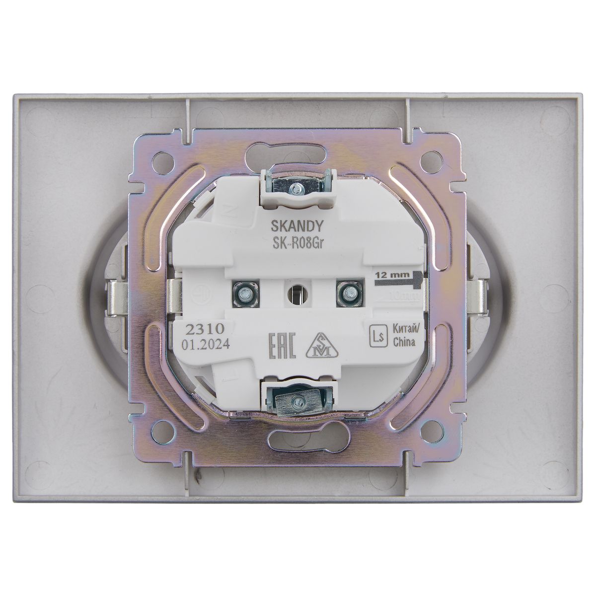 Розетка силовая  SK-R21-16-K03-F
