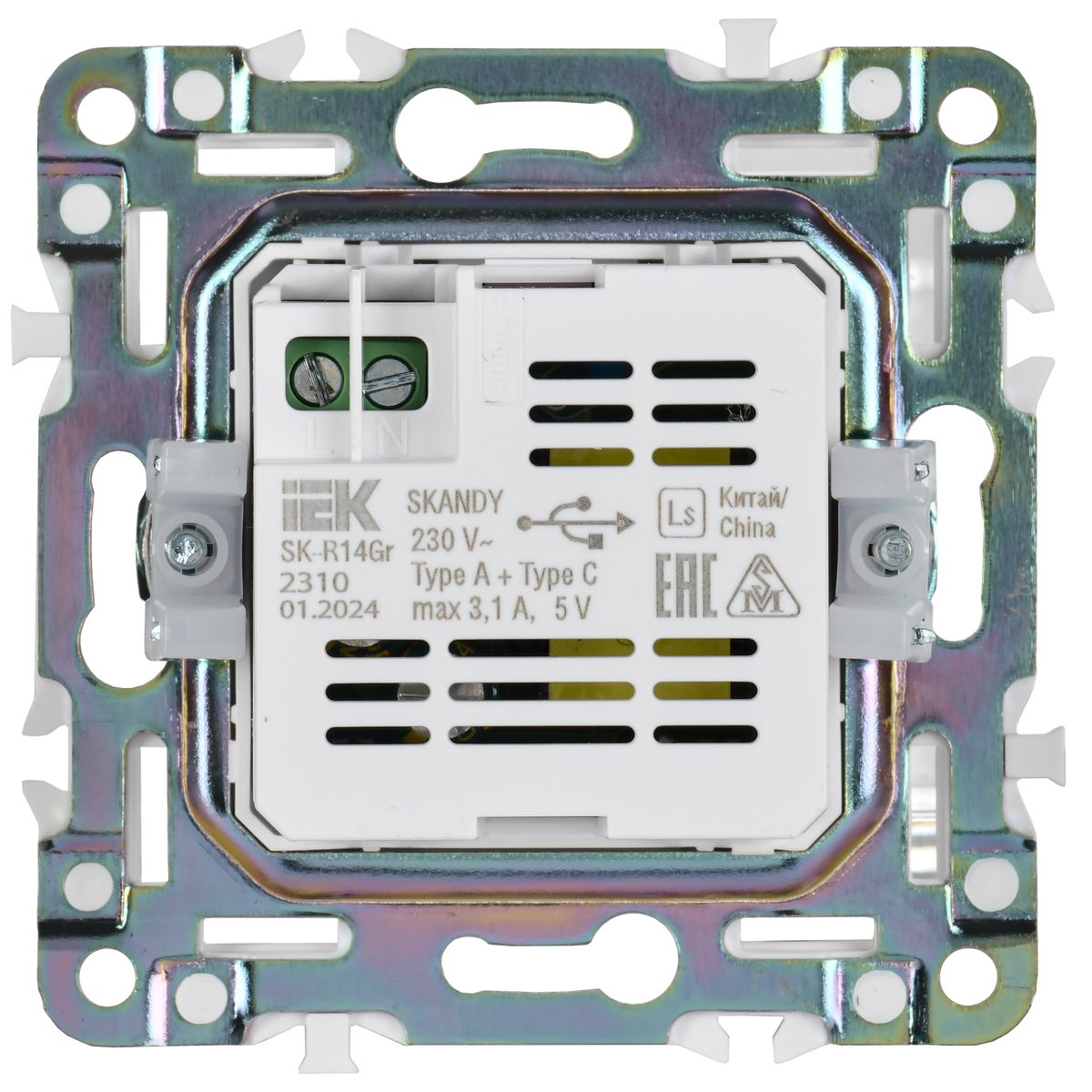 Розетка мультимедийная  SK-U22-D31-K03