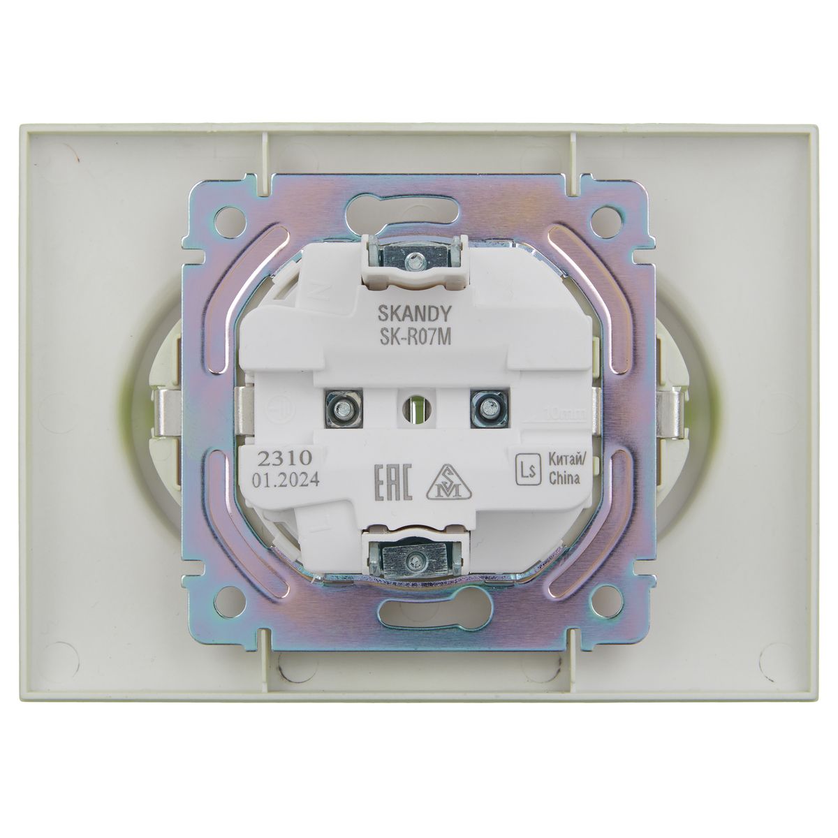 Розетка силовая  SK-R24-16-K06-F