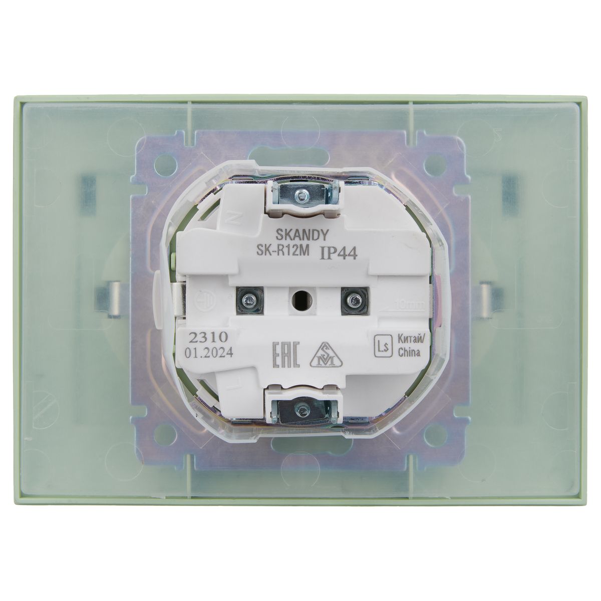 Розетка силовая  SK-R26-16-44-K06-F