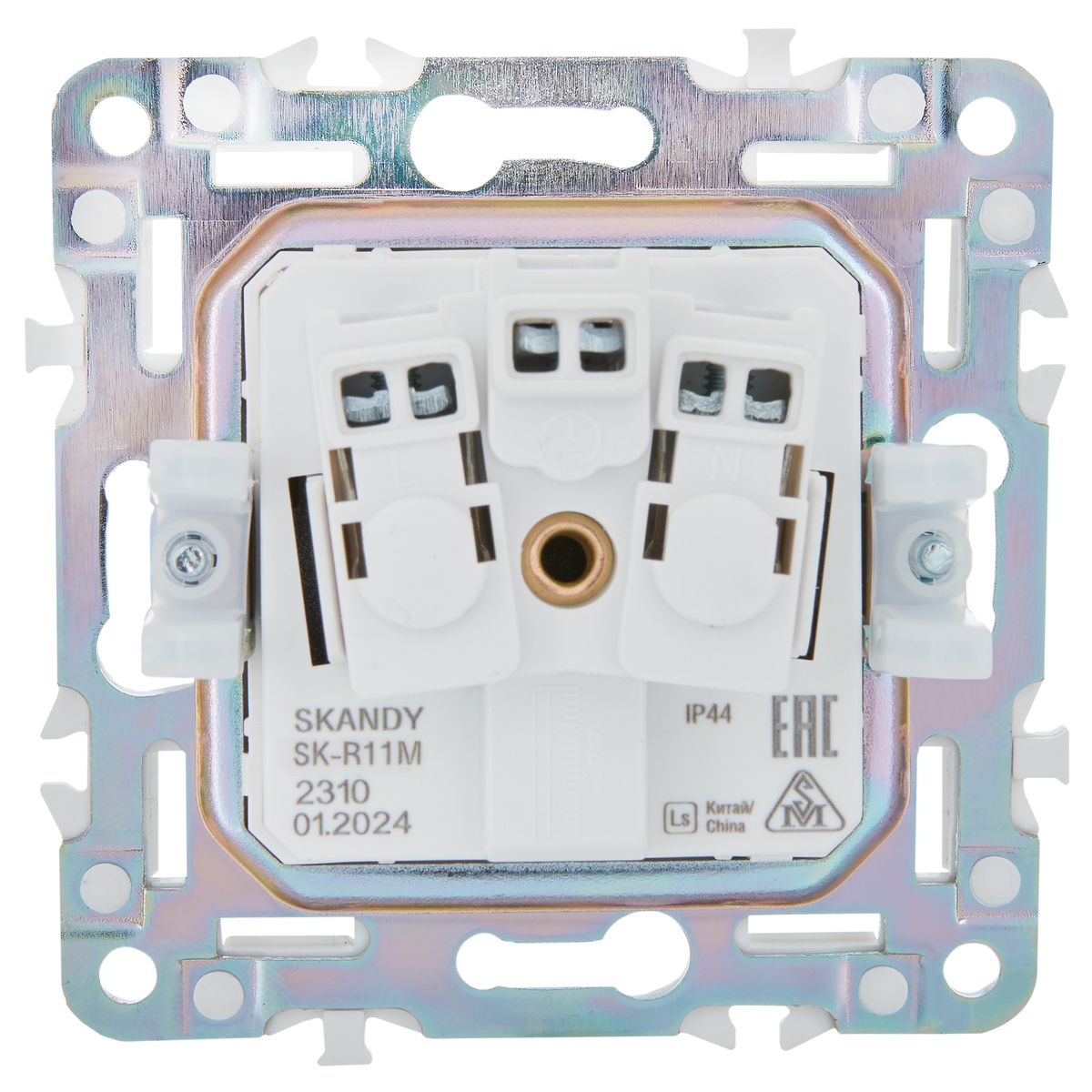 Розетка силовая  SK-R16-16-44-K06