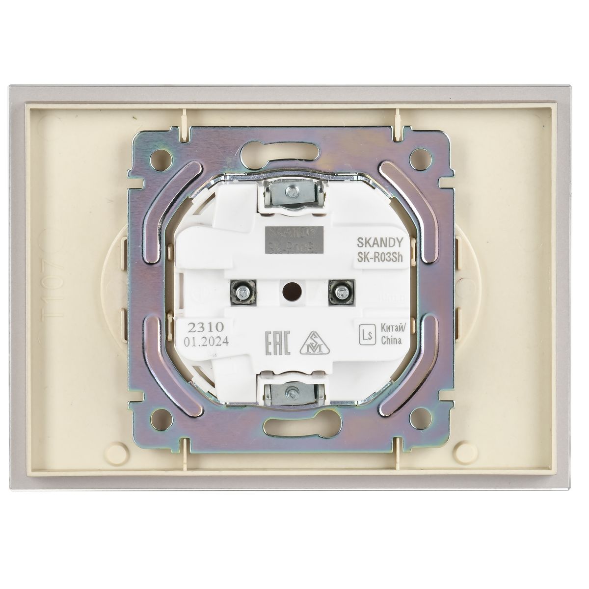 Розетка силовая  SK-R20-10-K37