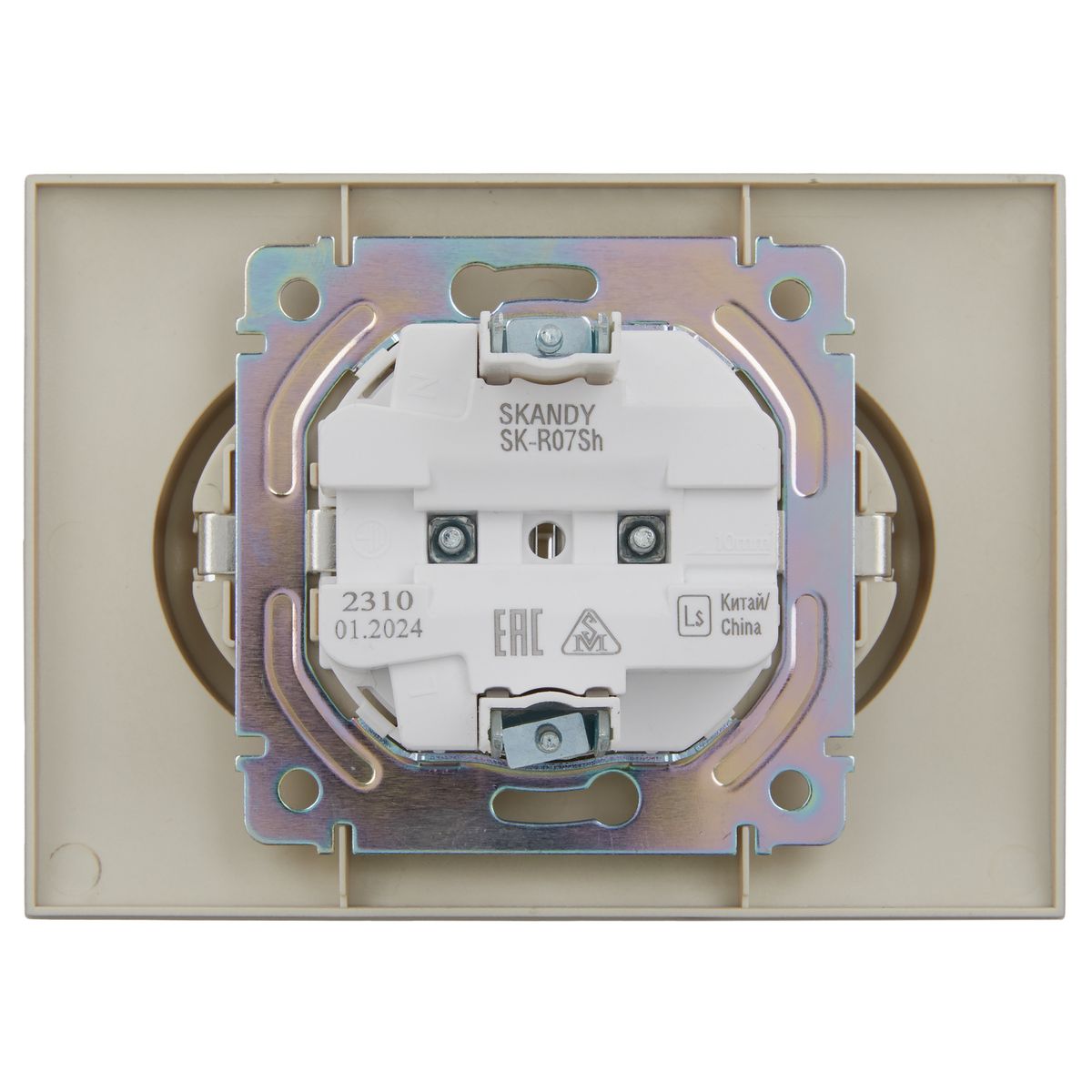 Розетка силовая  SK-R24-16-K37-F