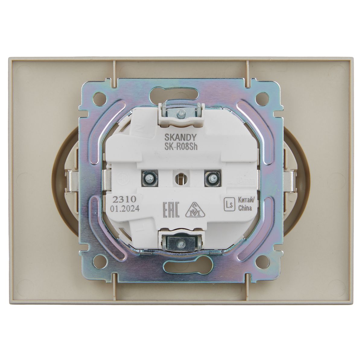 Розетка силовая  SK-R21-16-K37-F
