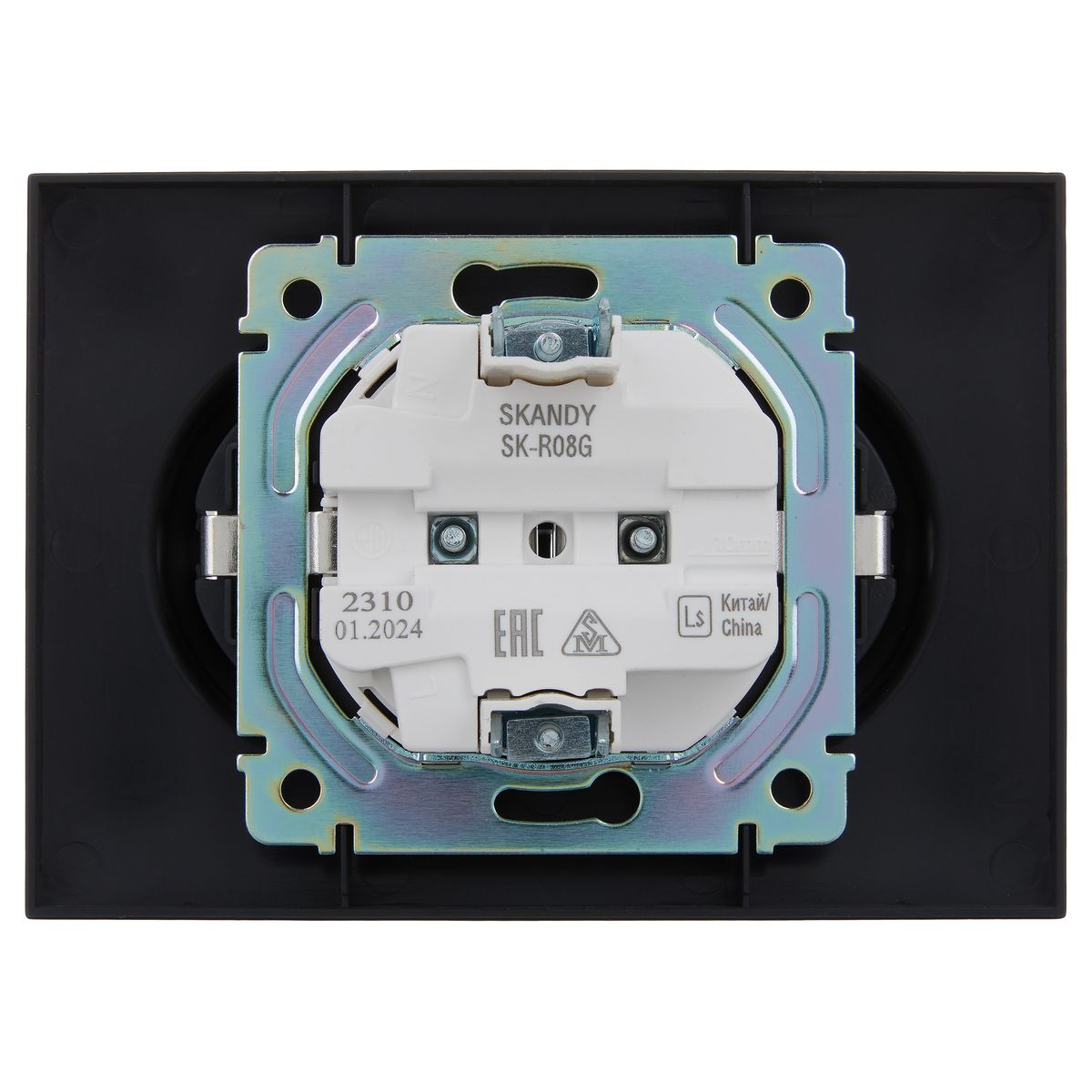 Розетка силовая  SK-R21-16-K53-F