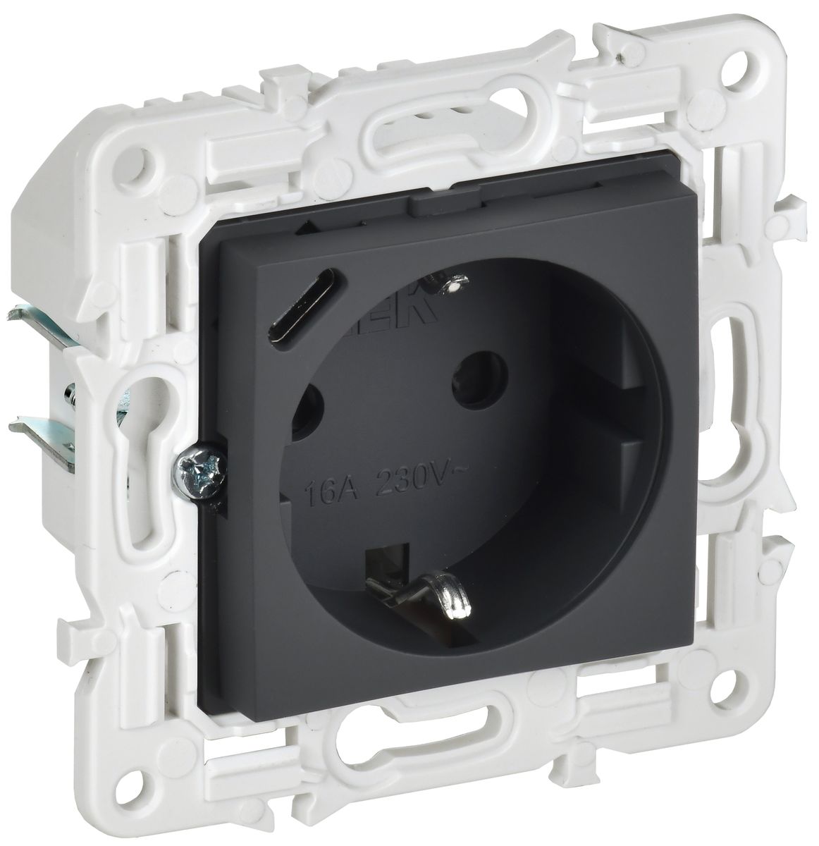 Розетка силовая  SK-R14-16-U14-018-K53