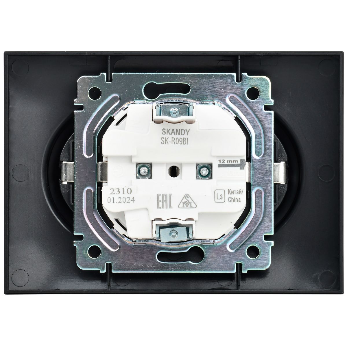 Розетка силовая  SK-R23-10-K02-F