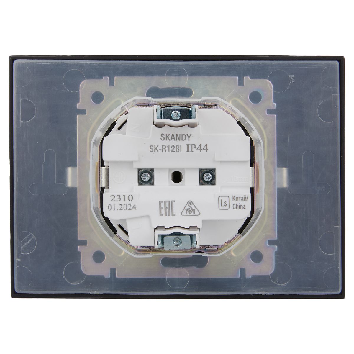 Розетка силовая  SK-R26-16-44-K02-F