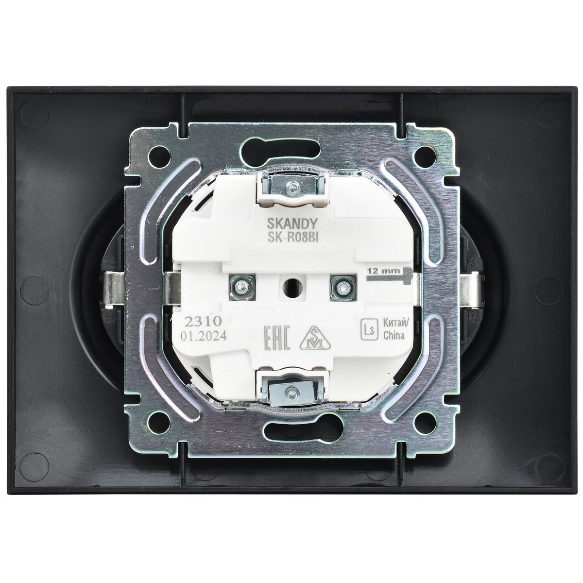 Розетка силовая  SK-R21-16-K02-F