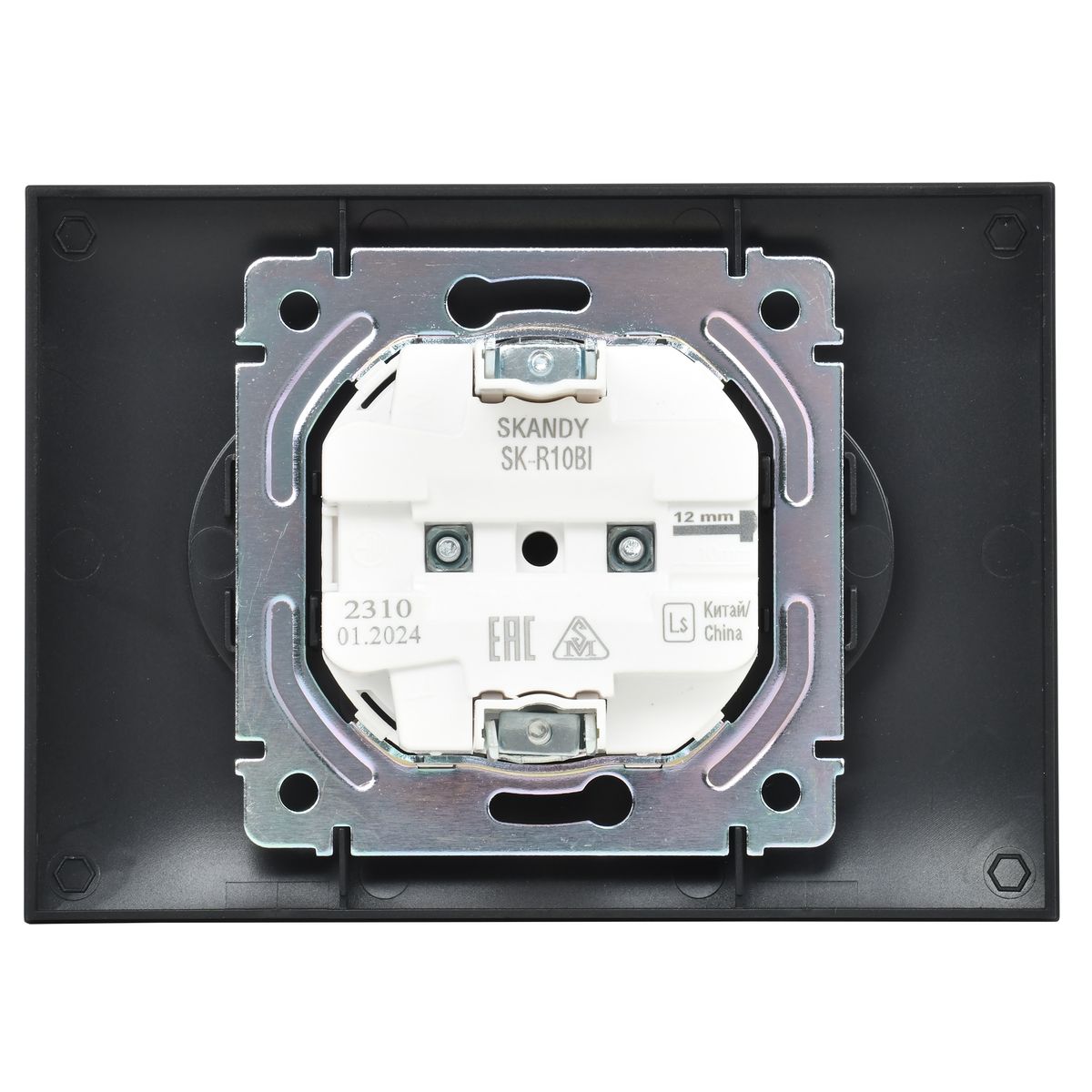 Розетка силовая  SK-R20-10-K02-F