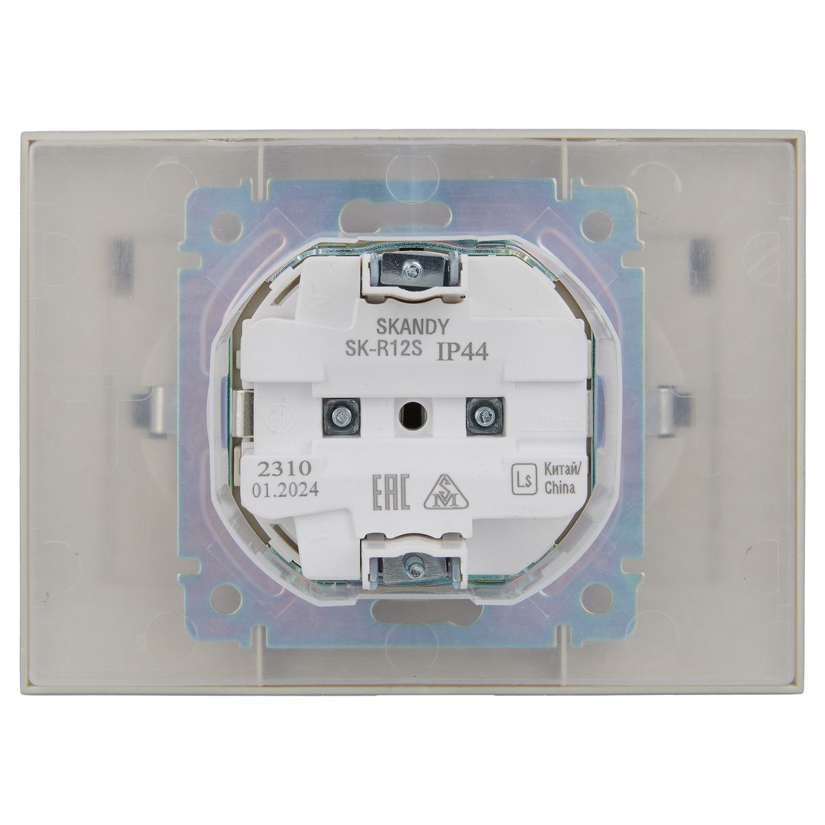 Розетка силовая  SK-R26-16-44-K23-F