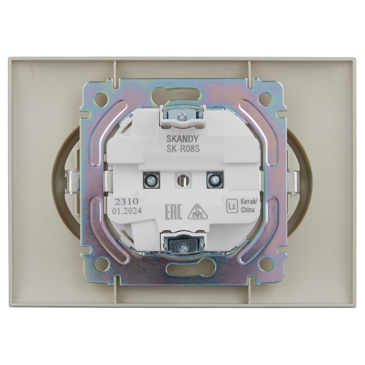 Розетка силовая  SK-R21-16-K23-F