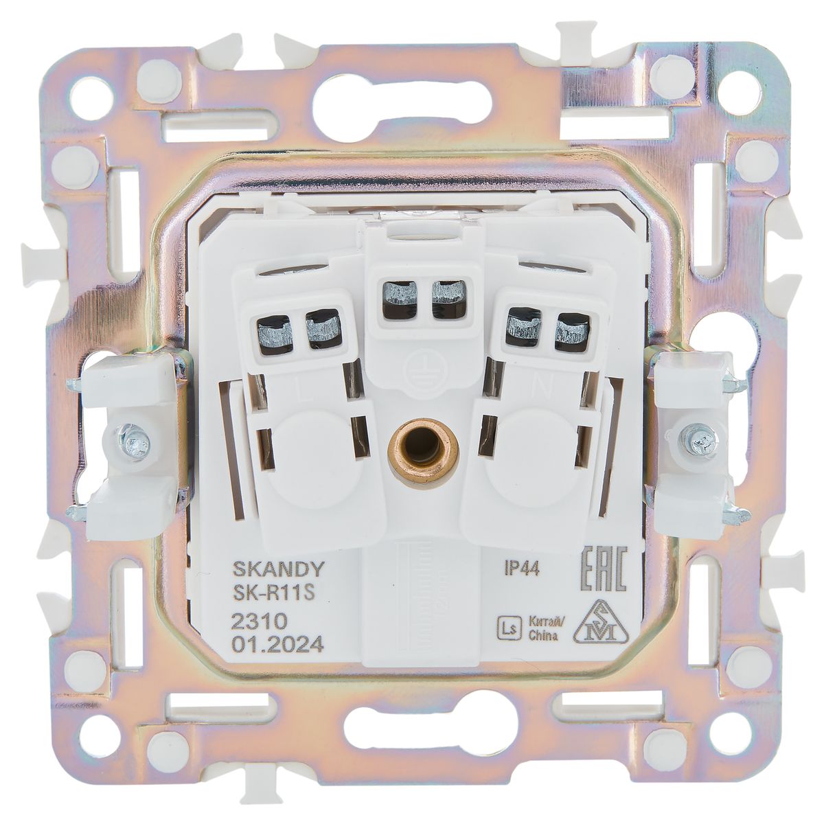 Розетка силовая  SK-R16-16-44-K23